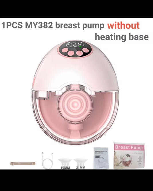 Tire-lait portable ultra silencieux mains libres, collecteur de lait confortable pour l'allaitement avec téterelle de 24 mm